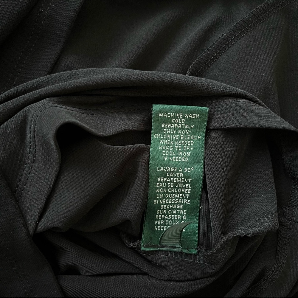 Ralph Lauren Black Dress Formal Everyday Office - Picture 5 of 7